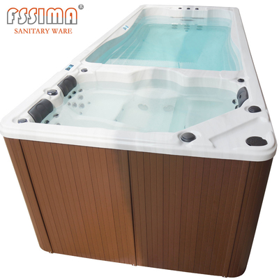 Hydrotherapy Tub Outdoor Whirlpool Spa Bathtub Swimming Jetted Family House Party