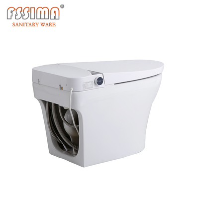 Hotel Intelligent Toilet System Floor Mounted Smart Toilet Automatic Flushing 220V